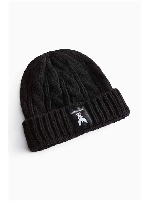 Cappello in maglia nero PATRIZIA PEPE | 7F0018K103